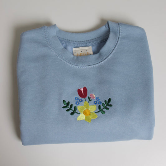 Childrens Spring Flora Sweater