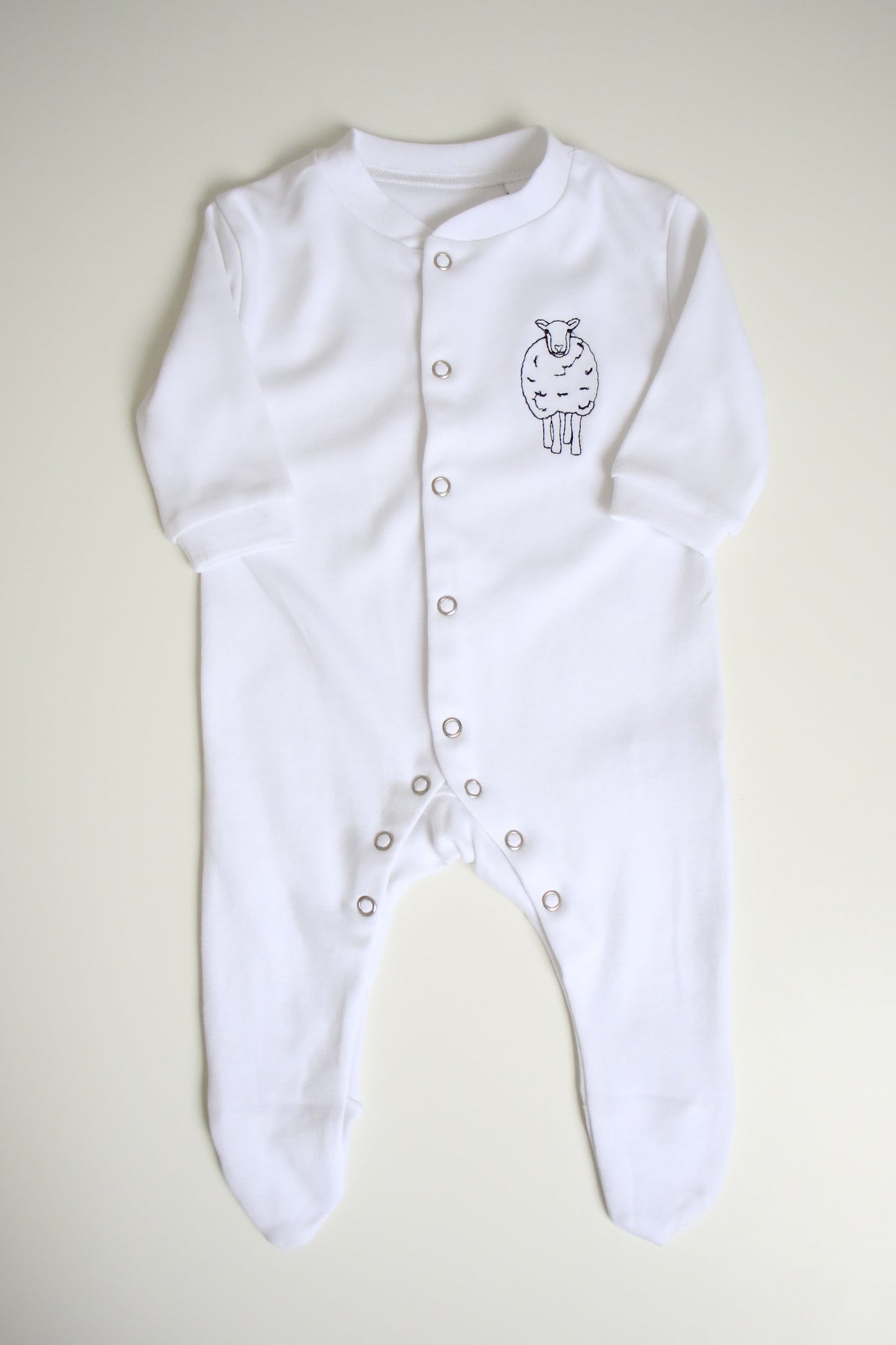 Newborn Sheep Babygrow