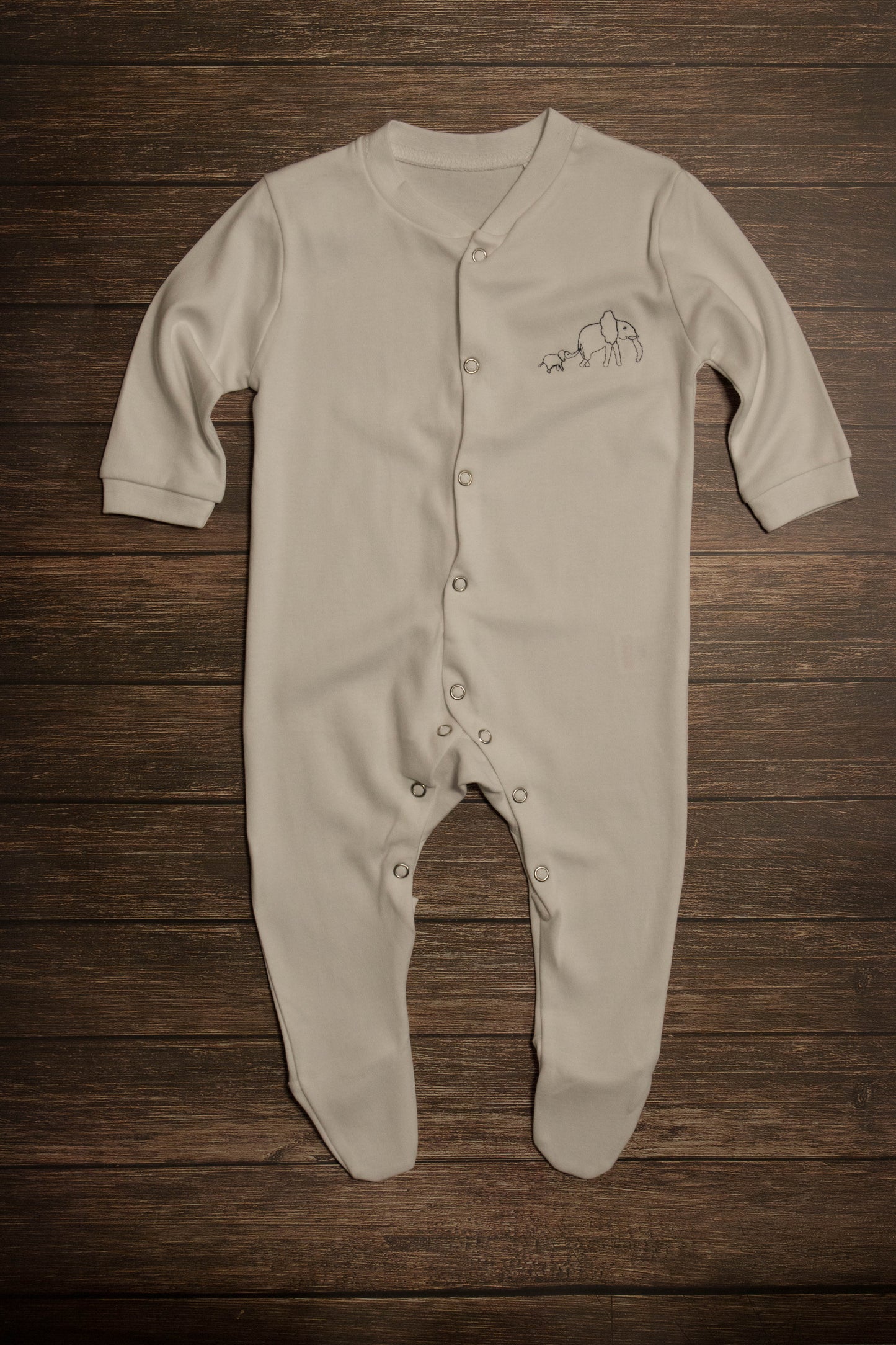 Newborn Elephants Babygrow